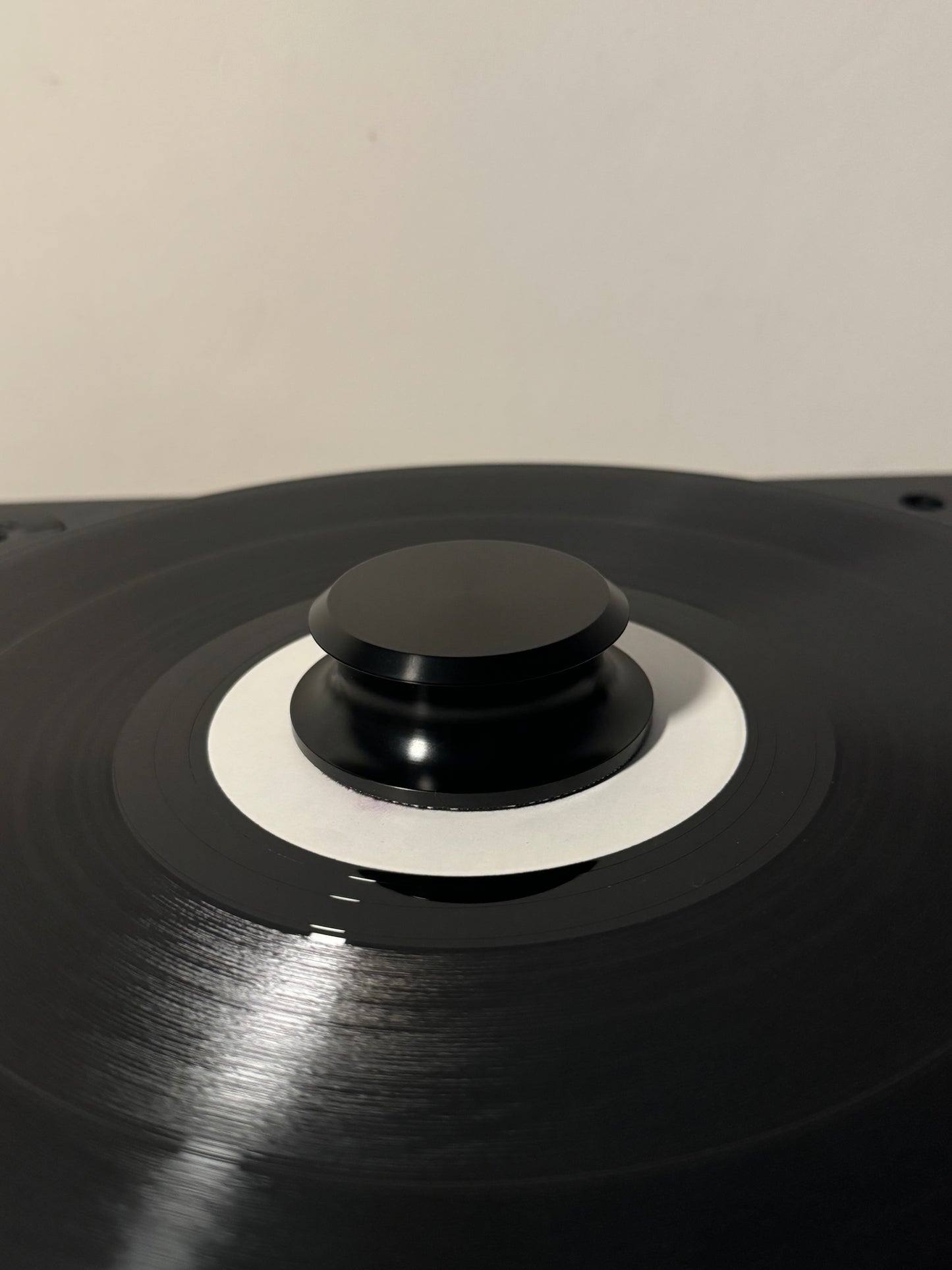 Vinyl Record Stabilizer Weight (Black/Silver)