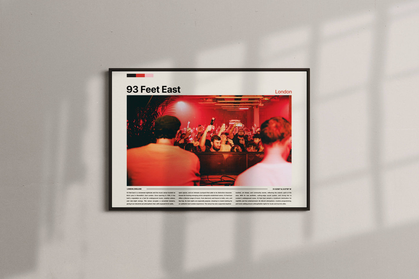 93 Feet East Poster