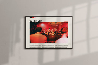 93 Feet East Poster