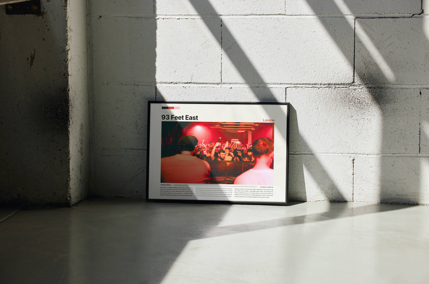 93 Feet East Poster