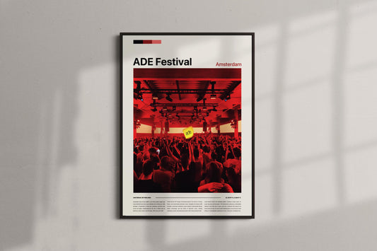 Amsterdam Dance Event Poster (ADE Festival)