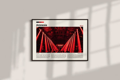 Amnesia nightclub poster