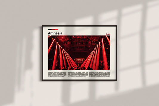Amnesia nightclub poster