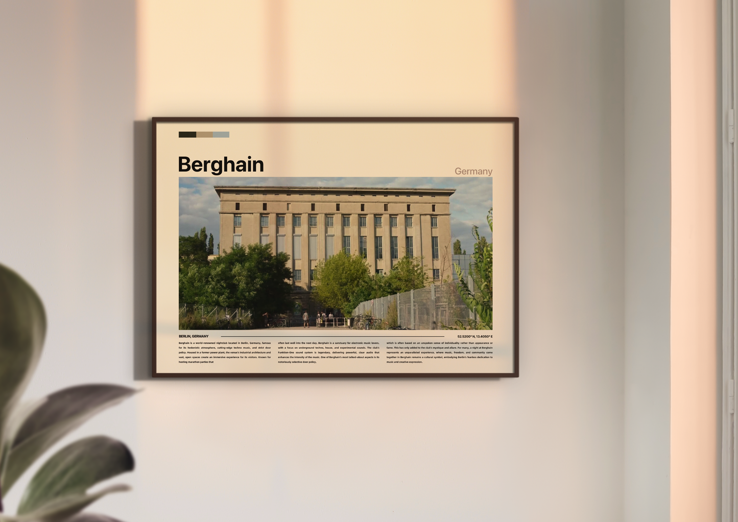 Berghain Nightclub Poster