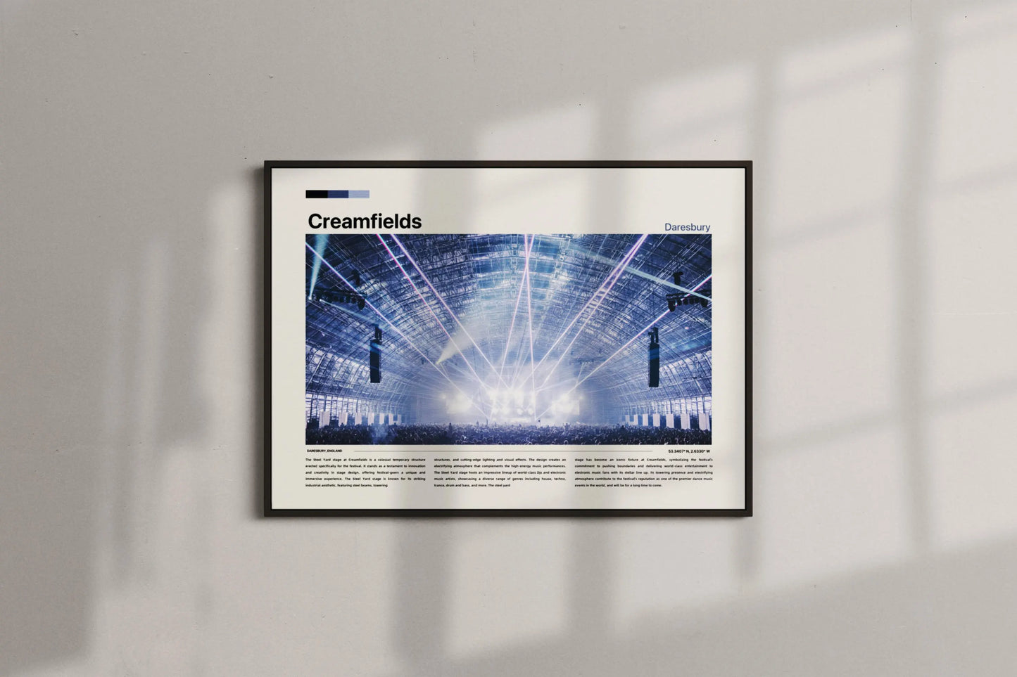 Creamfields Festival Poster