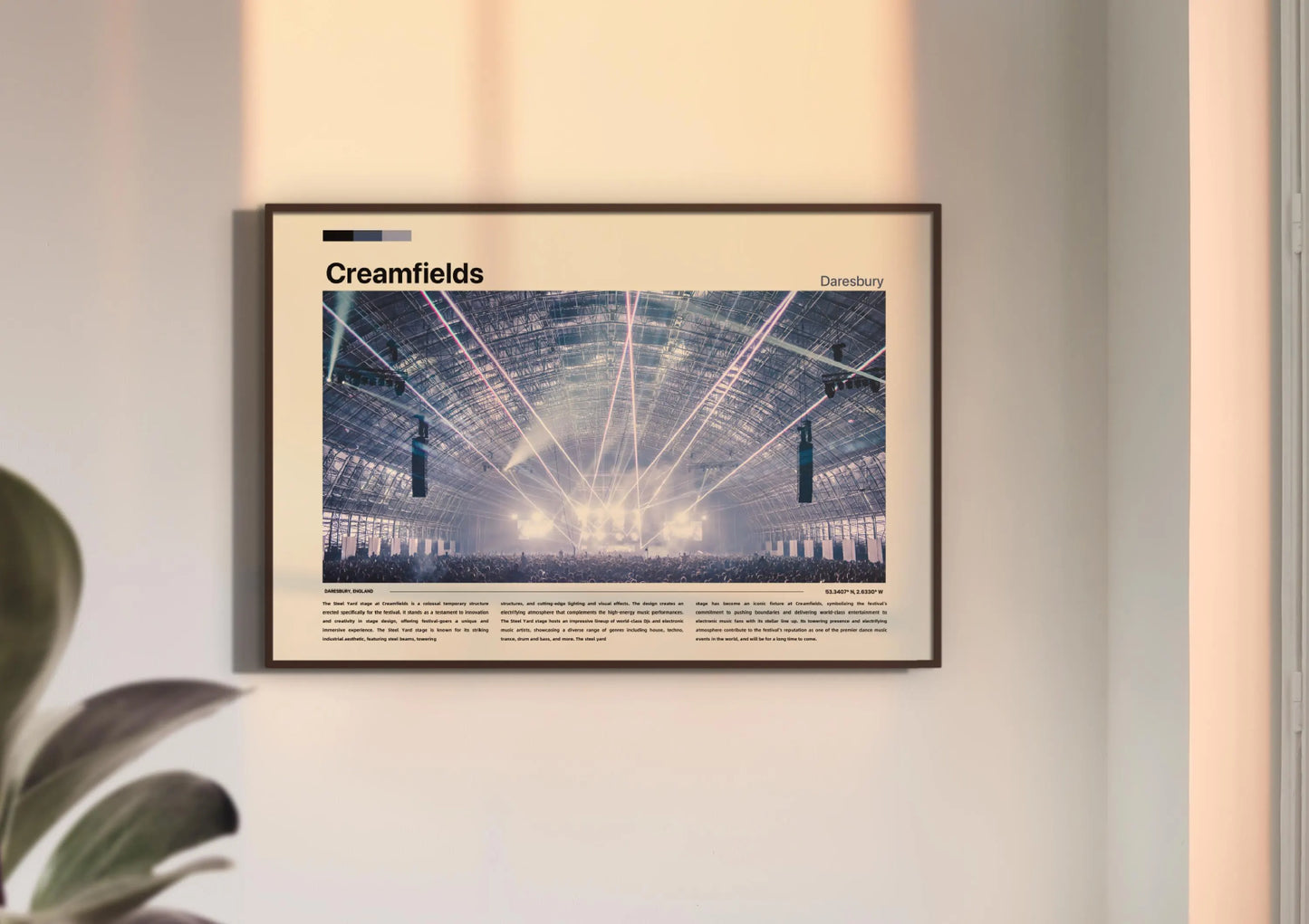 Creamfields Festival Poster