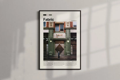 Fabric Nightclub Poster