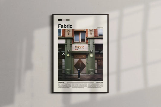 Fabric Nightclub Poster