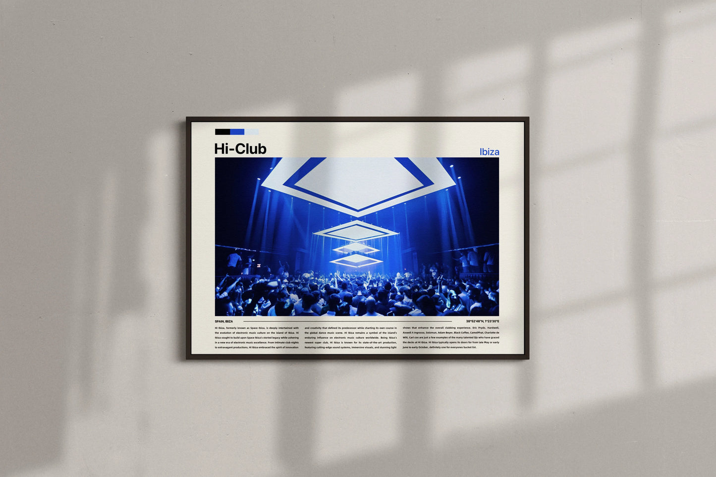 Hi Club Ibiza Poster