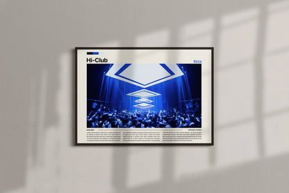 Hi Club Ibiza Poster