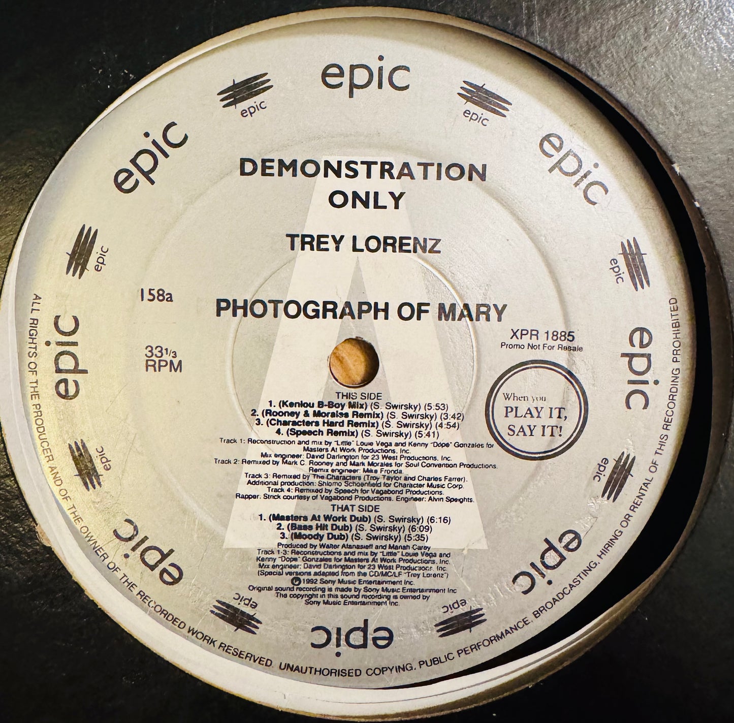 Trey Lorenz - Photograph Of Mary