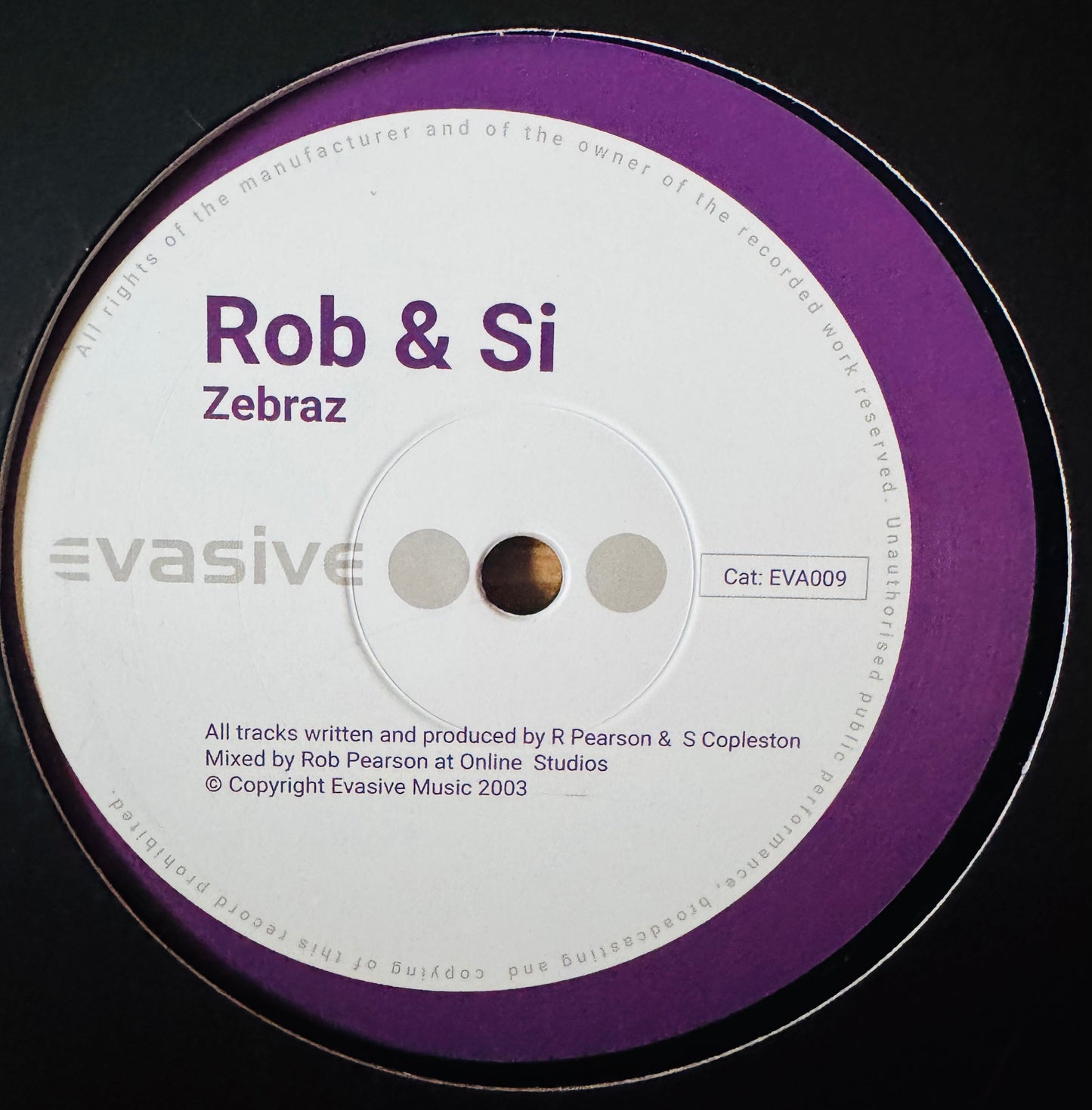 Rob & Si - Roll One Up/Zebraz