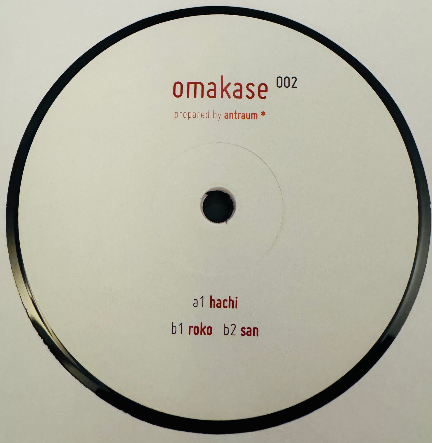 Antraum - Omakase 002 EP