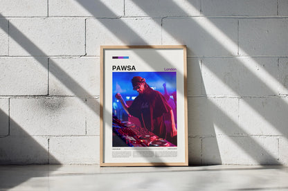 PAWSA DJ Poster