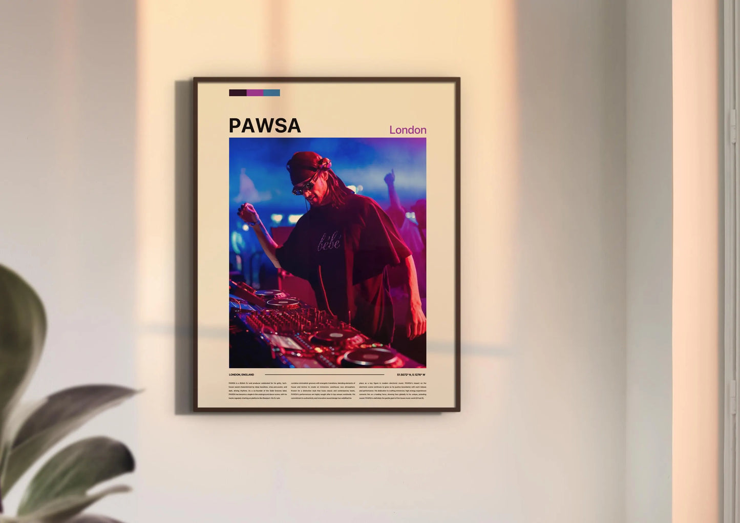 PAWSA DJ Poster