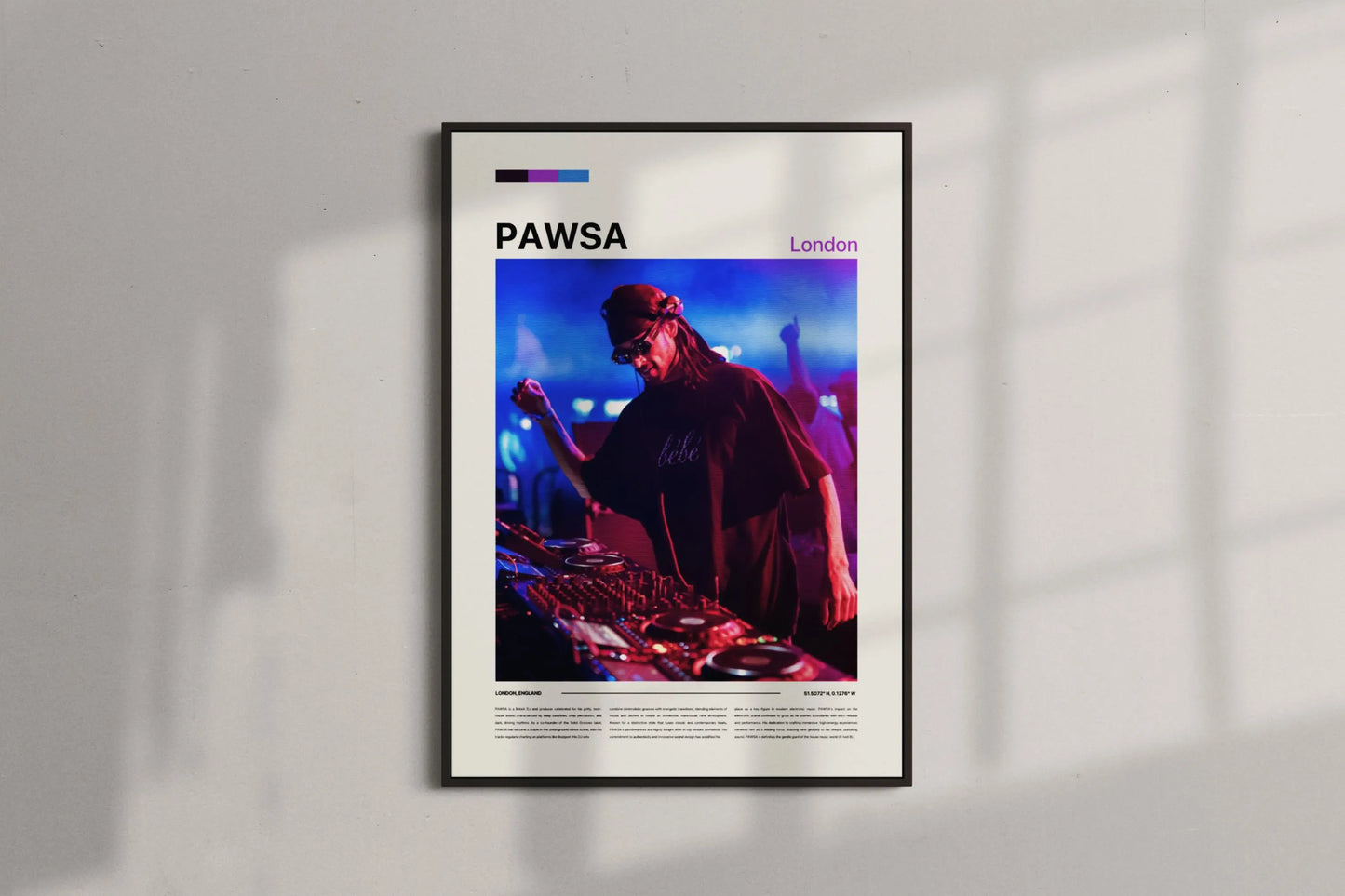 PAWSA DJ Poster