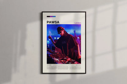 PAWSA DJ Poster