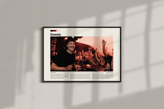 Sweely DJ Poster