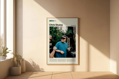 Chris Stussy DJ Poster