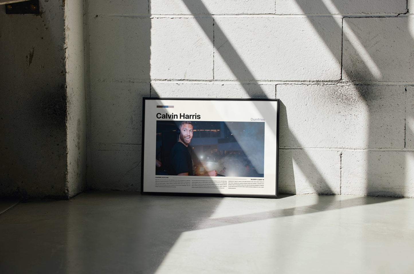 Calvin Harris Poster