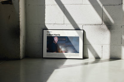 Calvin Harris Poster