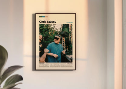 Chris Stussy DJ Poster