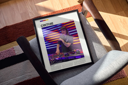 CINTHIE DJ Poster