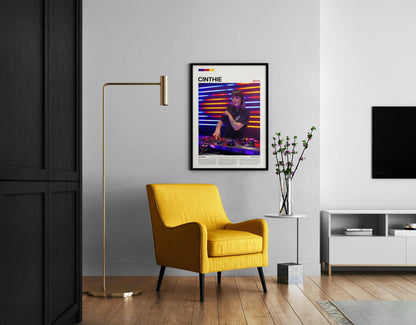 CINTHIE DJ Poster