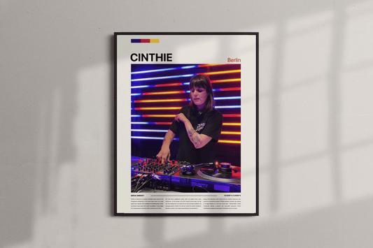 CINTHIE DJ Poster