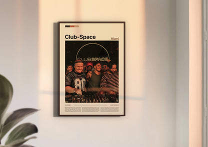 Space Nightclub Poster