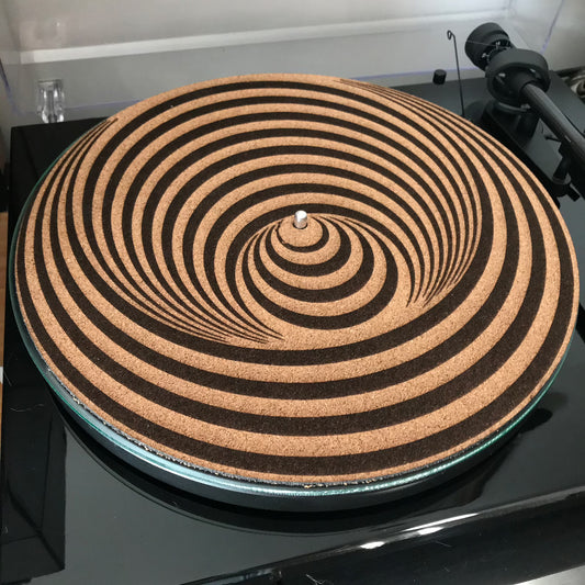 Custom Cork Vinyl Slipmat