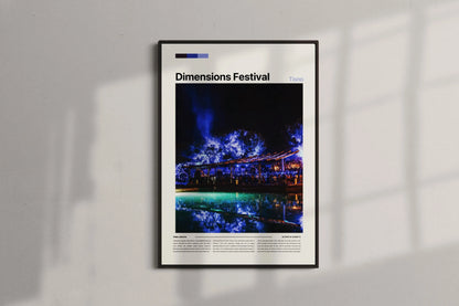 Dimensions Festival Poster