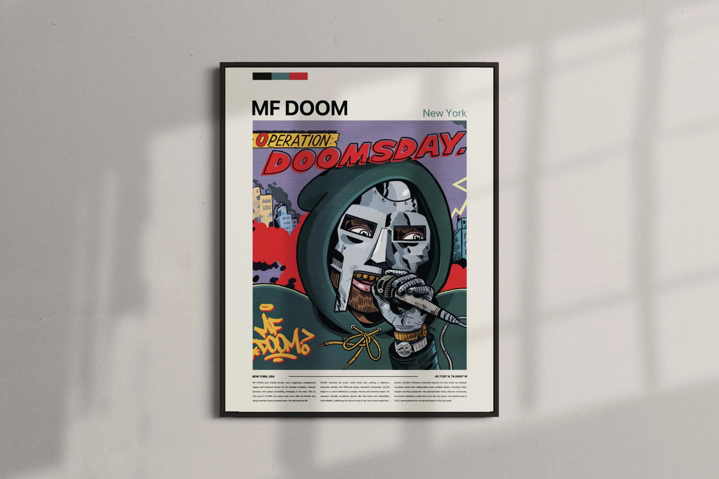 MF DOOM Poster