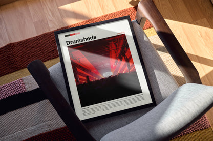 Drumsheds Poster