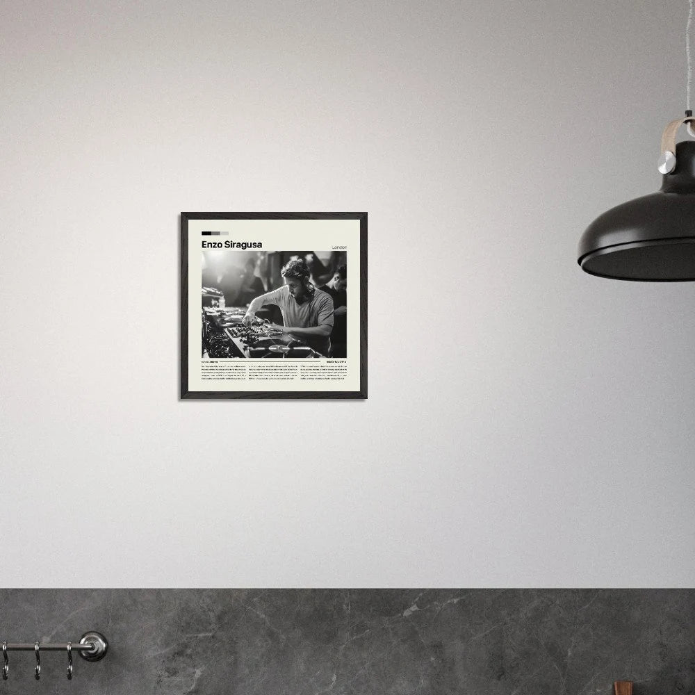 Enzo Siragusa Poster
