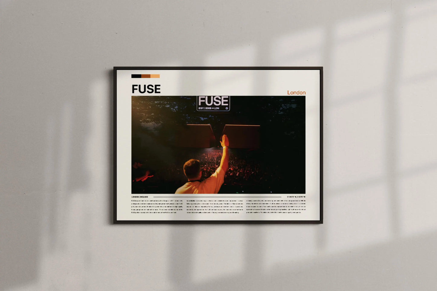 FUSE London Poster