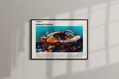 Hideout Festival Poster