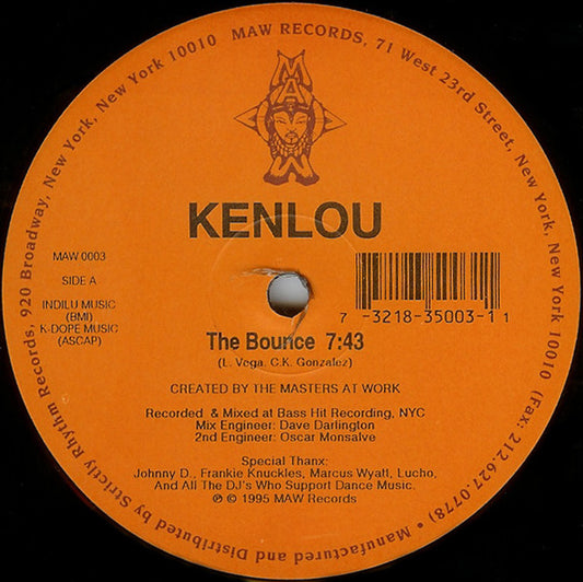 Kenlou - The bounce/Gimme Groove