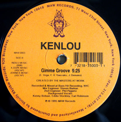 Kenlou - The bounce/Gimme Groove