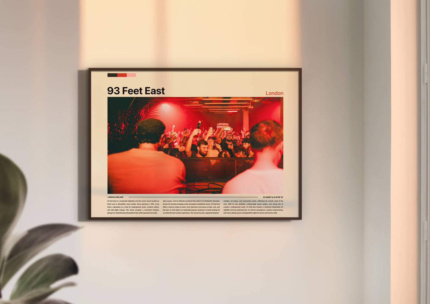 93 Feet East Poster