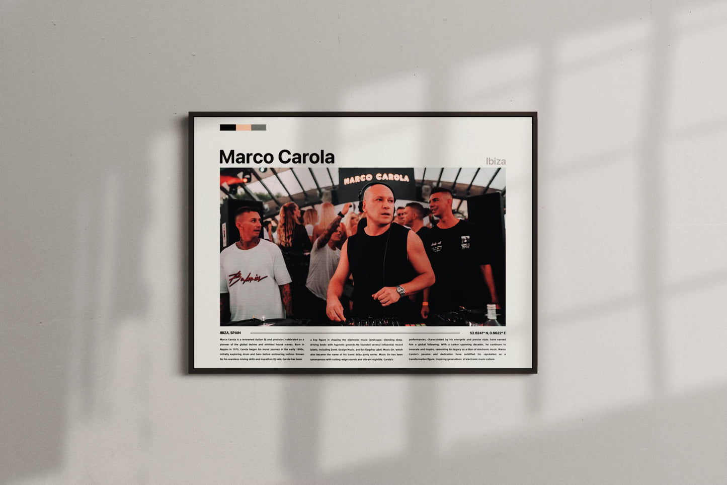 Marco Carola Poster
