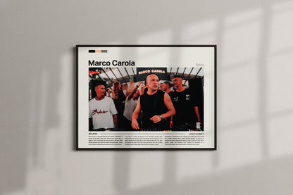 Marco Carola Poster