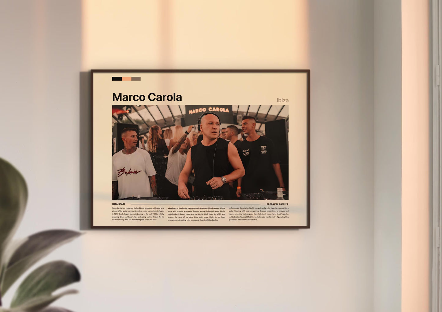 Marco Carola Poster
