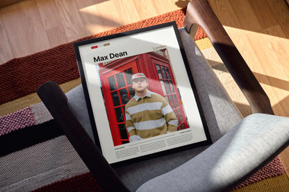 Max Dean DJ Poster