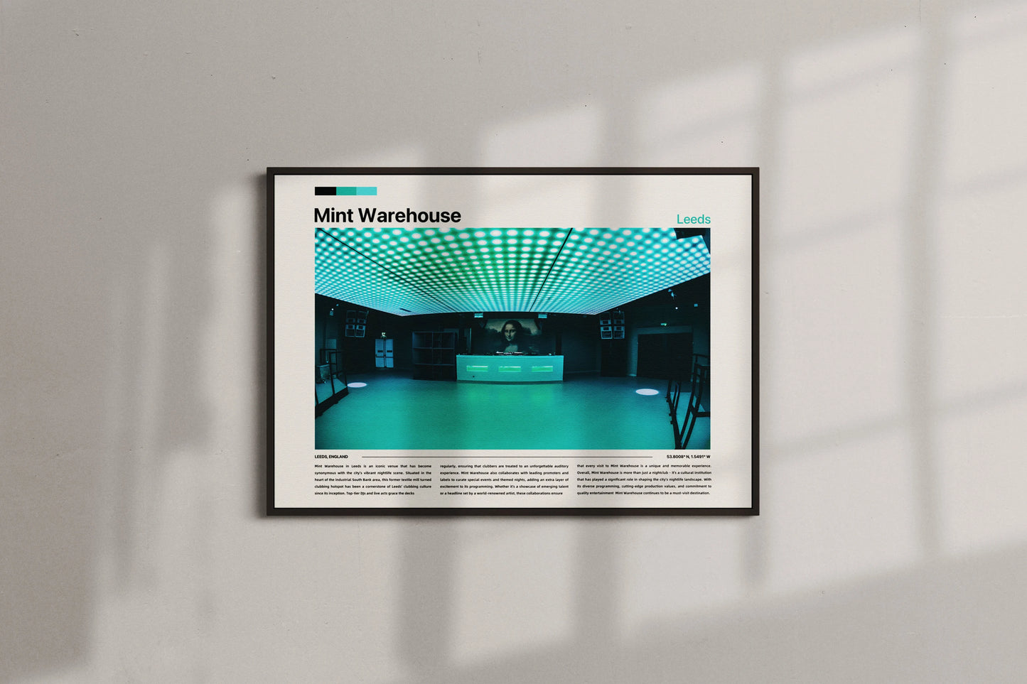 Mint Warehouse Poster