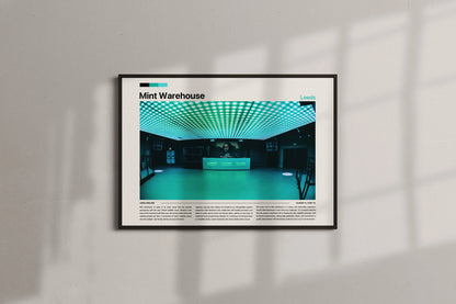Mint Warehouse Poster