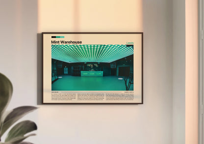 Mint Warehouse Poster