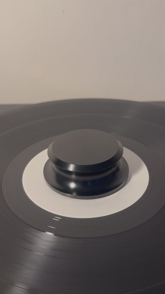 Vinyl Record Stabilizer Weight (Black/Silver)