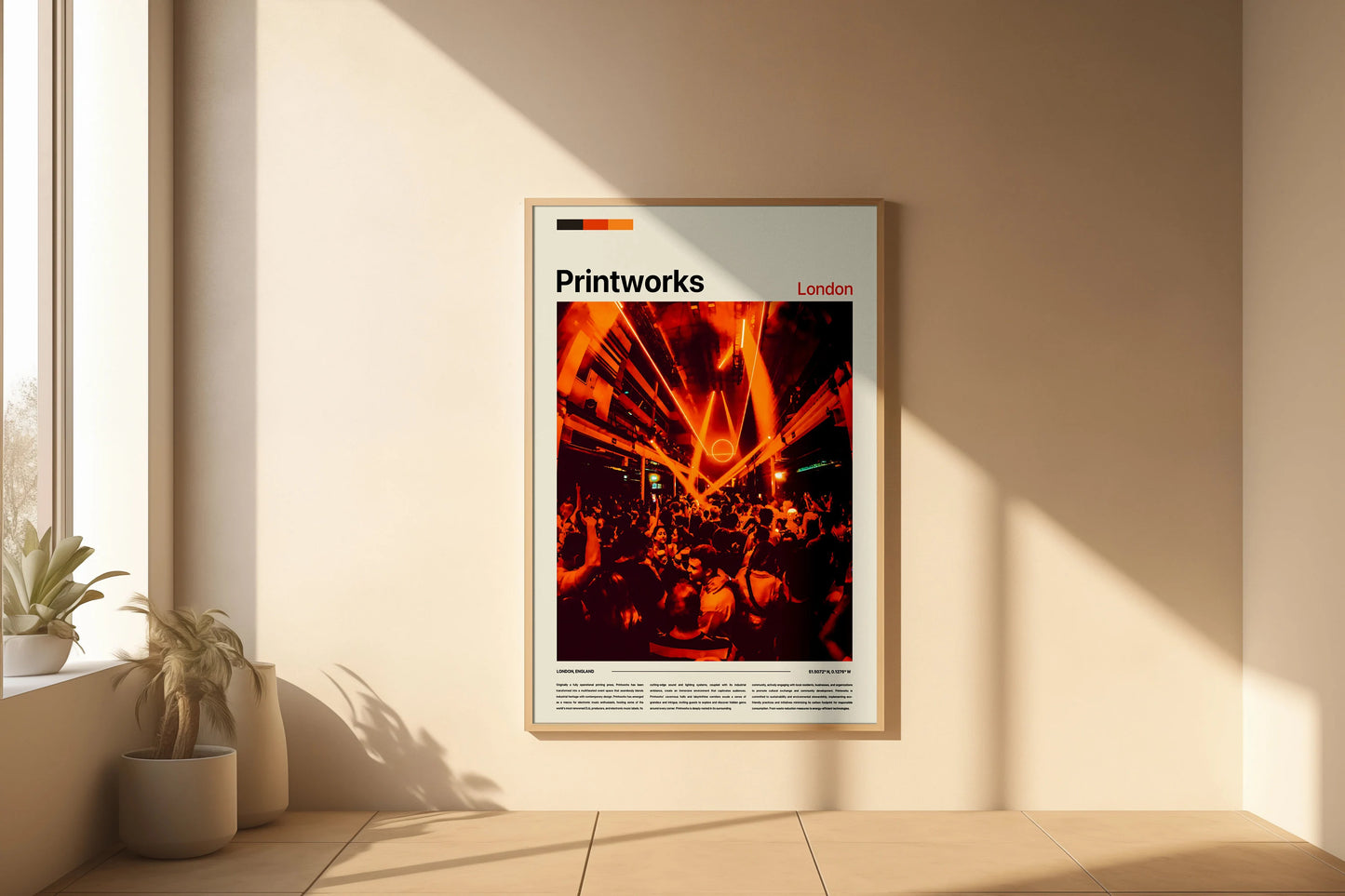 Printworks Nightclub Poster