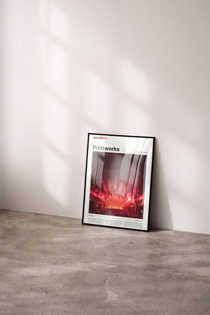 Printworks Nightclub Poster